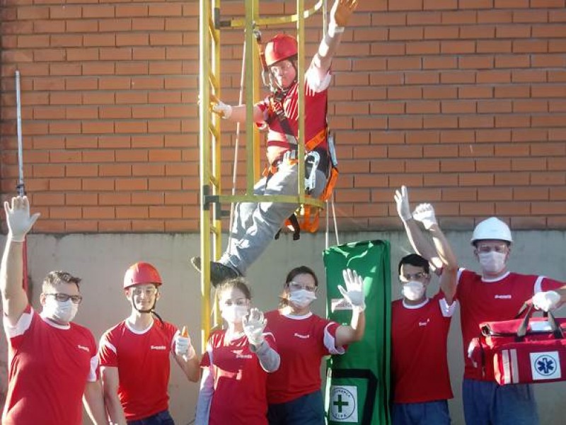 Sopasta forma mais uma turma da BRIGEM, a Brigada de Emergência